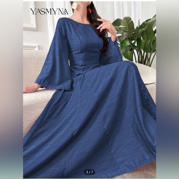 Plain&simple daily wear lightweight dress, Size XL, but fits more like a Large. - Picture 4 of 9